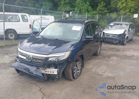 2019 Honda Pilot Ex-L из США, поврежденный, VIN 5FNYF6H59KB035872